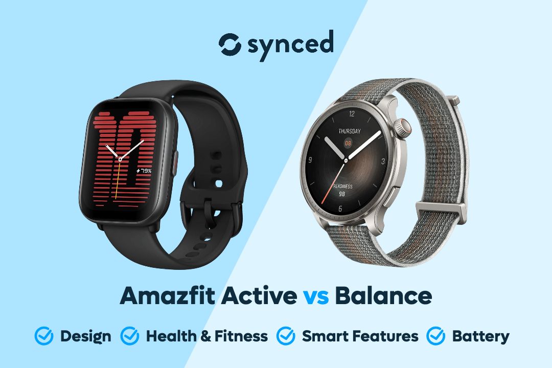 Amazfit Active vs Balance