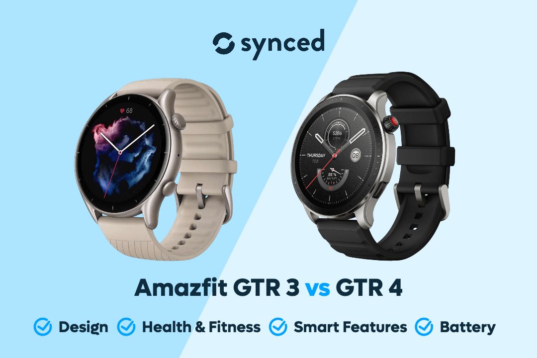 Amazfit GTR 3 vs GTR 4