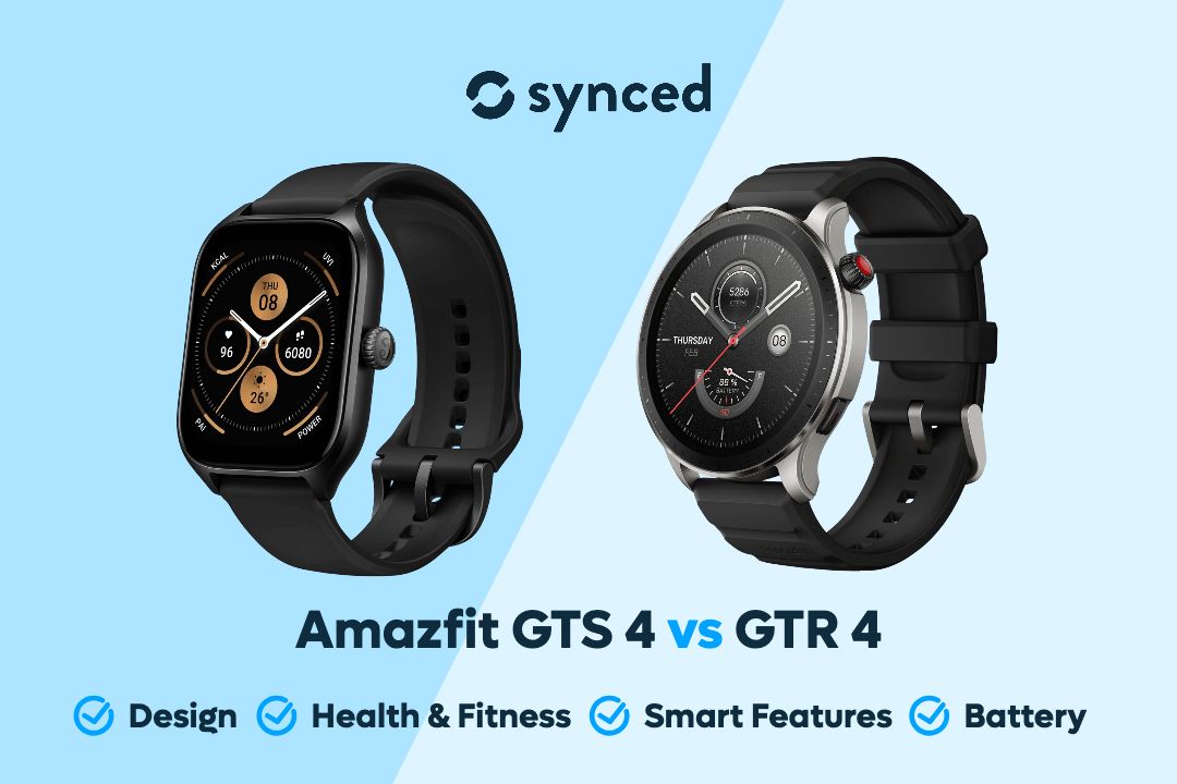 Amazfit GTS 4 vs GTR 4