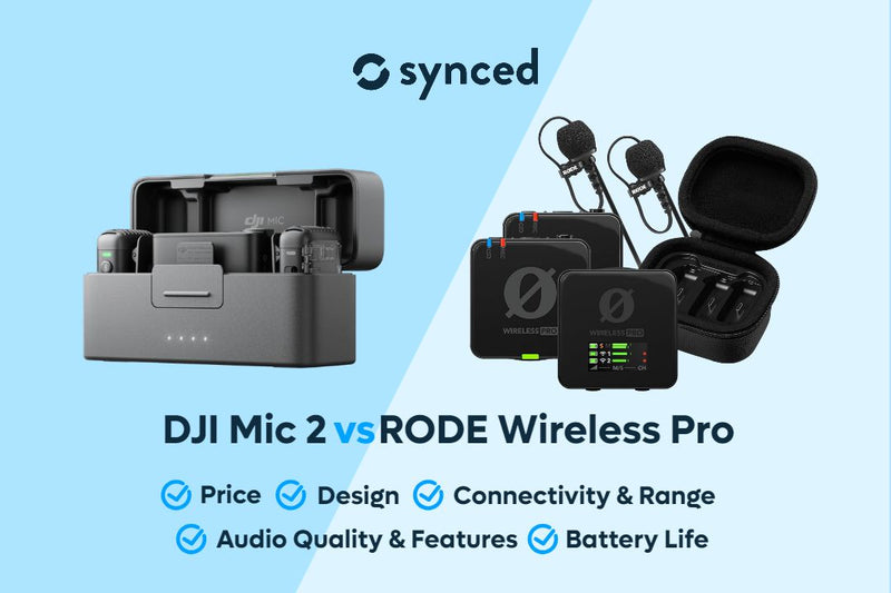 DJI Mic 2 vs Rode Wireless Pro: 5 Key Differences