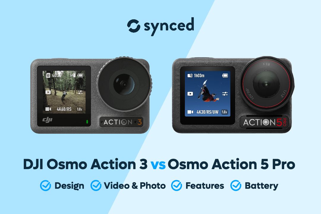 DJI Osmo Action 3 vs 5 Pro