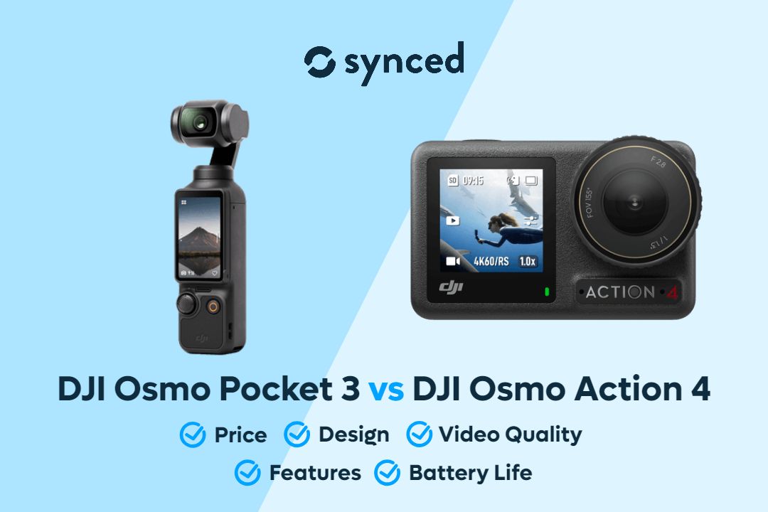 DJI Osmo Pocket 3 vs Action 4