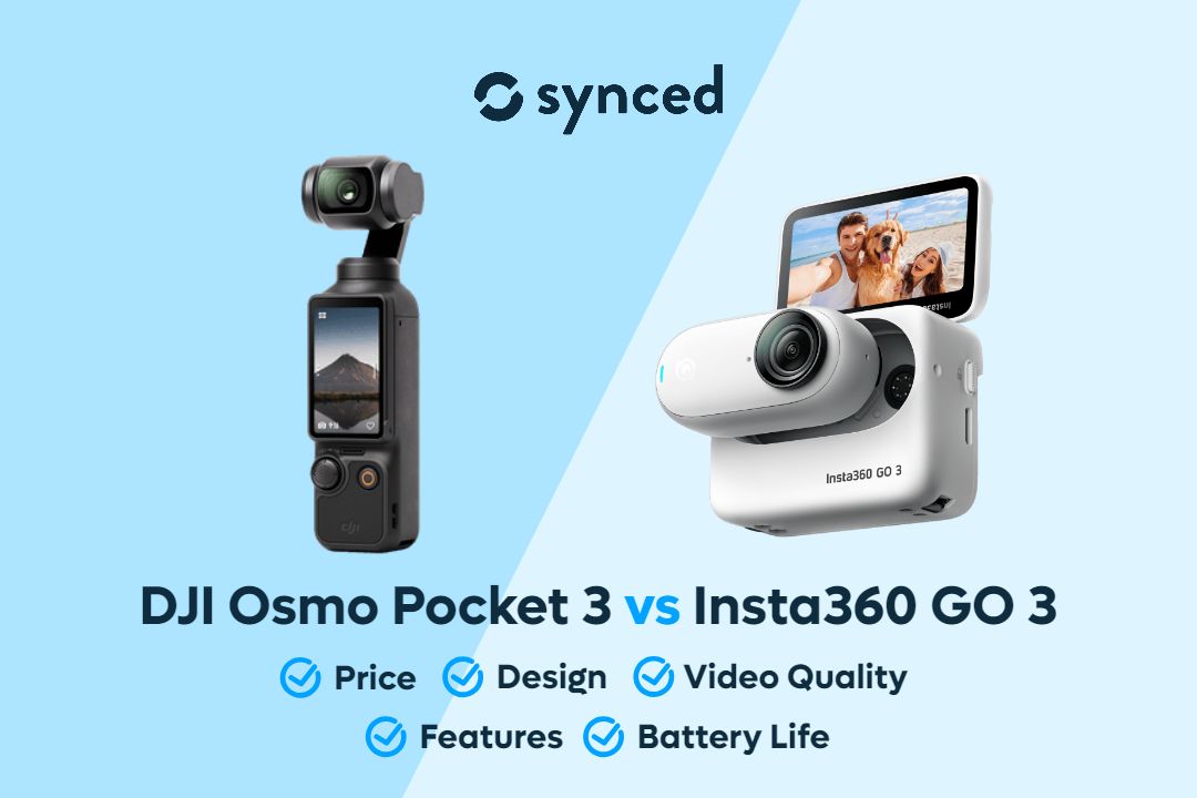 DJI Osmo Pocket 3 vs Insta360 GO 3