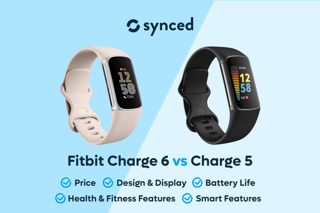 Fitbit Charge 6 vs Charge 5