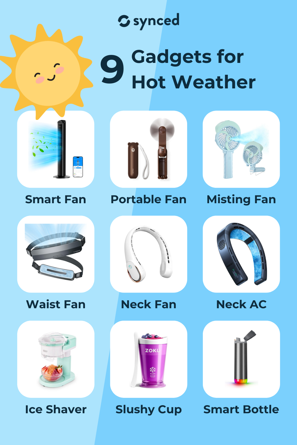 Gadgets for Hot Weather and Summer
