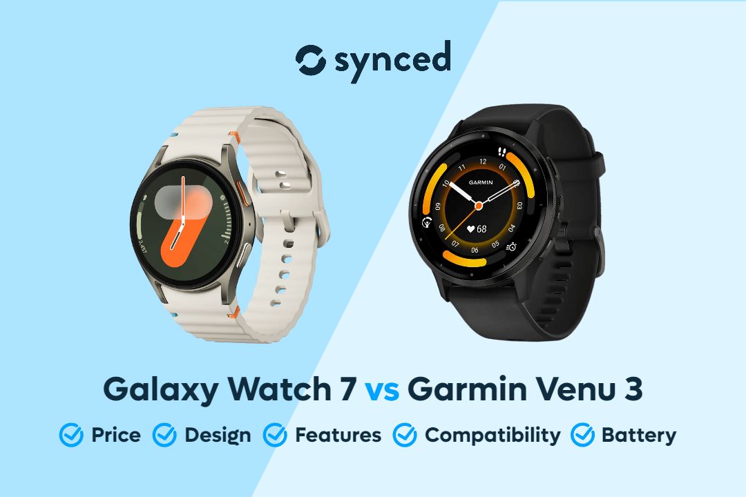 Galaxy Watch 7 vs Garmin Venu 3