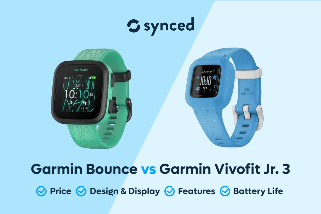 Garmin Bounce vs Vivofit Jr. 3