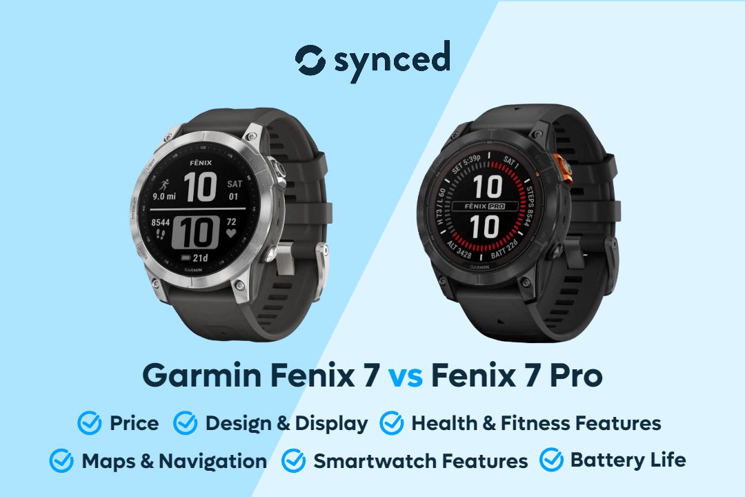 Garmin Fenix 7 vs 7 Pro