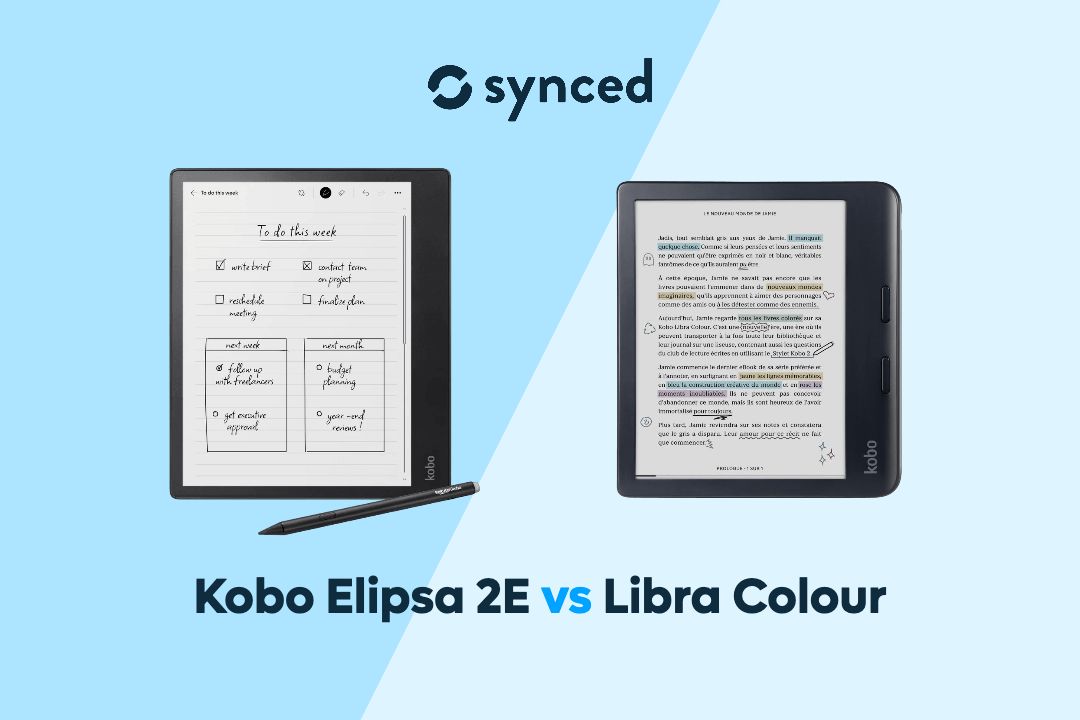 Kobo Elipsa 2E vs Libra Colour