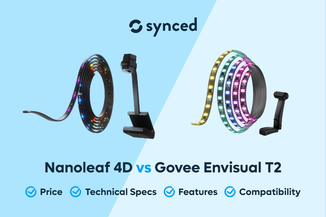 Nanoleaf 4D vs Govee Envisual T2: TV Backlight Comparison