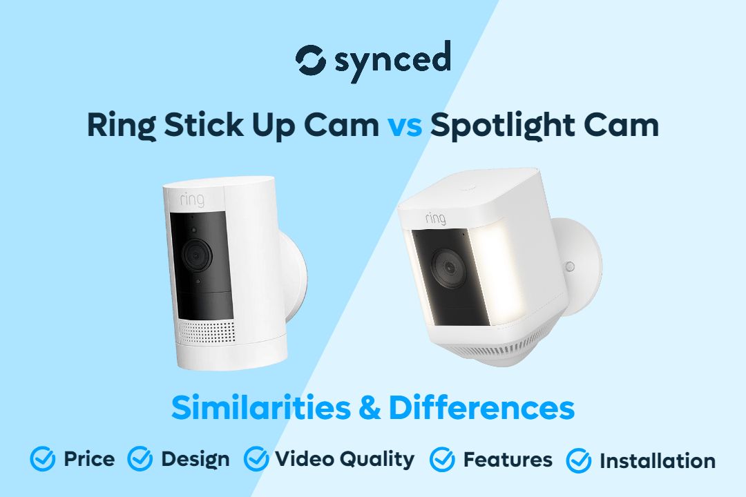 Ring Stick Up Cam vs Spotlight Cam