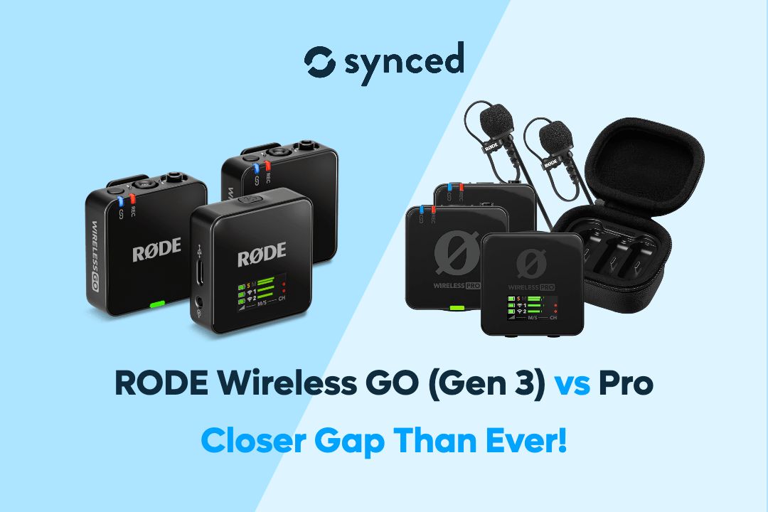 Rode Wireless GO (Gen 3) vs Pro