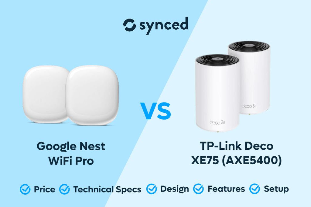 Google Nest WiFi Pro vs TP-Link Deco XE75: Best Wi-Fi 6E Mesh Routers