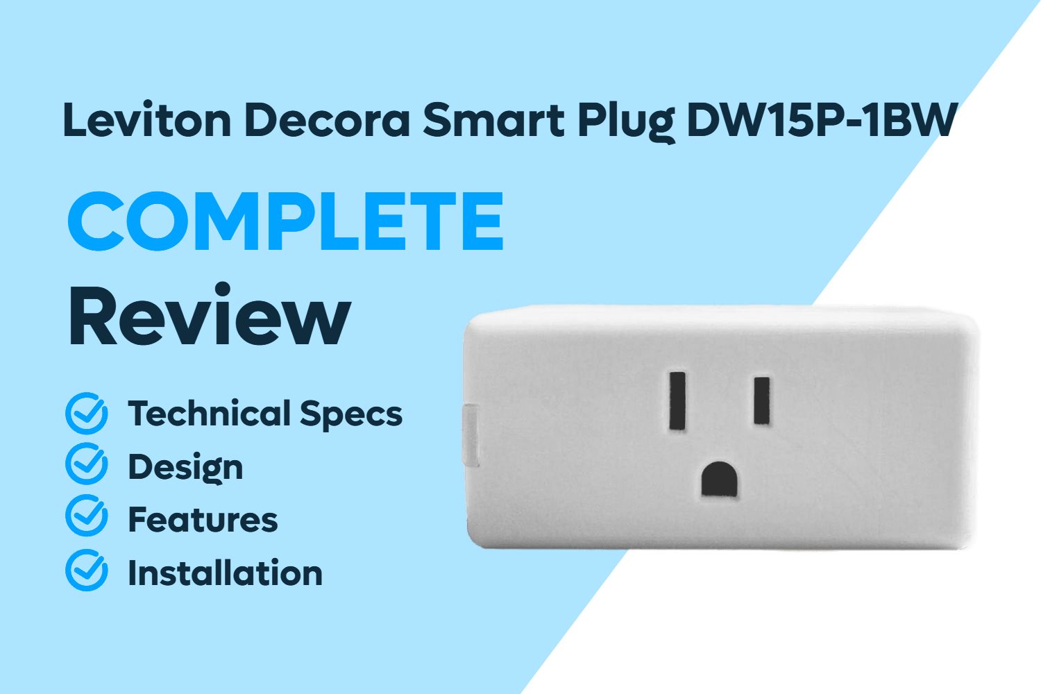 Leviton Decora Smart Plug DW15P-1BW Review