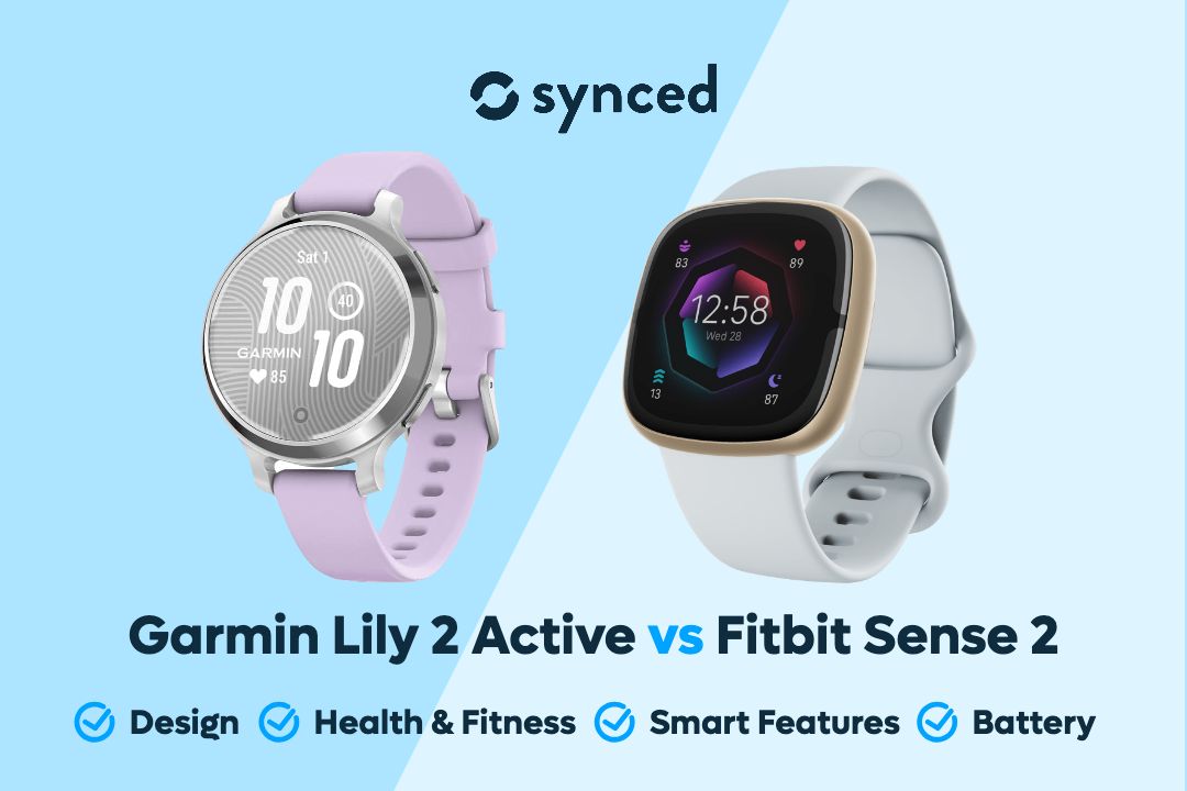 Garmin Lily 2 Active vs. Fitbit Sense 2