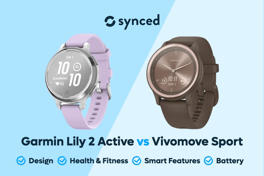 Garmin Lily 2 Active vs. Vivomove Sport