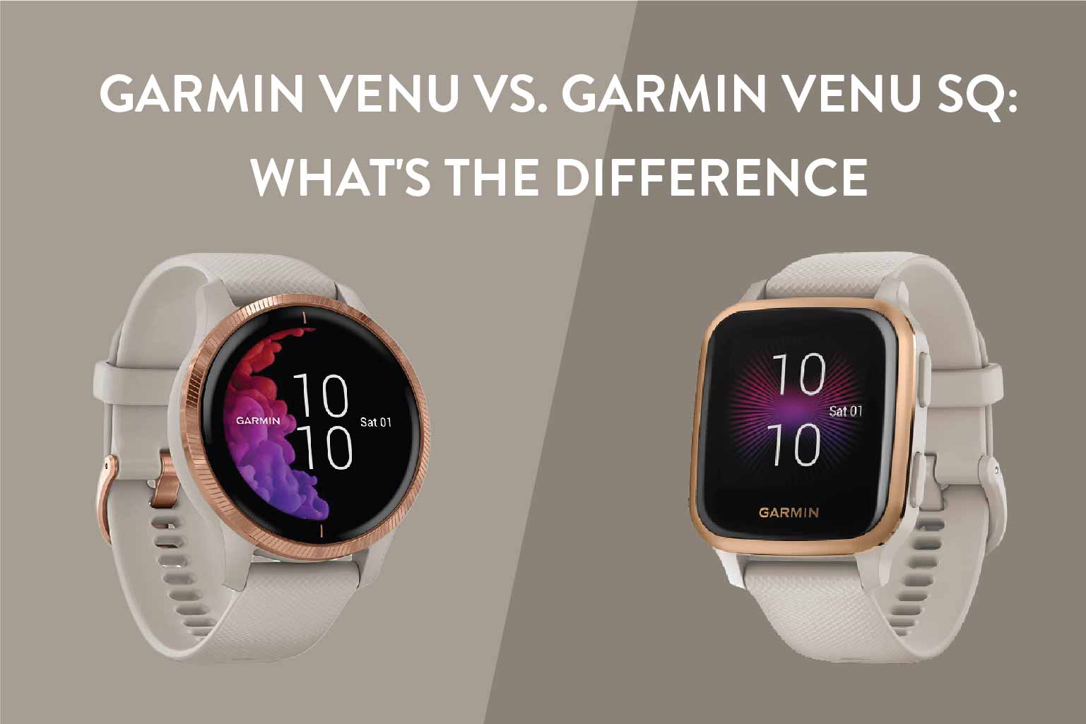 Garmin Venu vs. Garmin Venu Sq What s The Difference