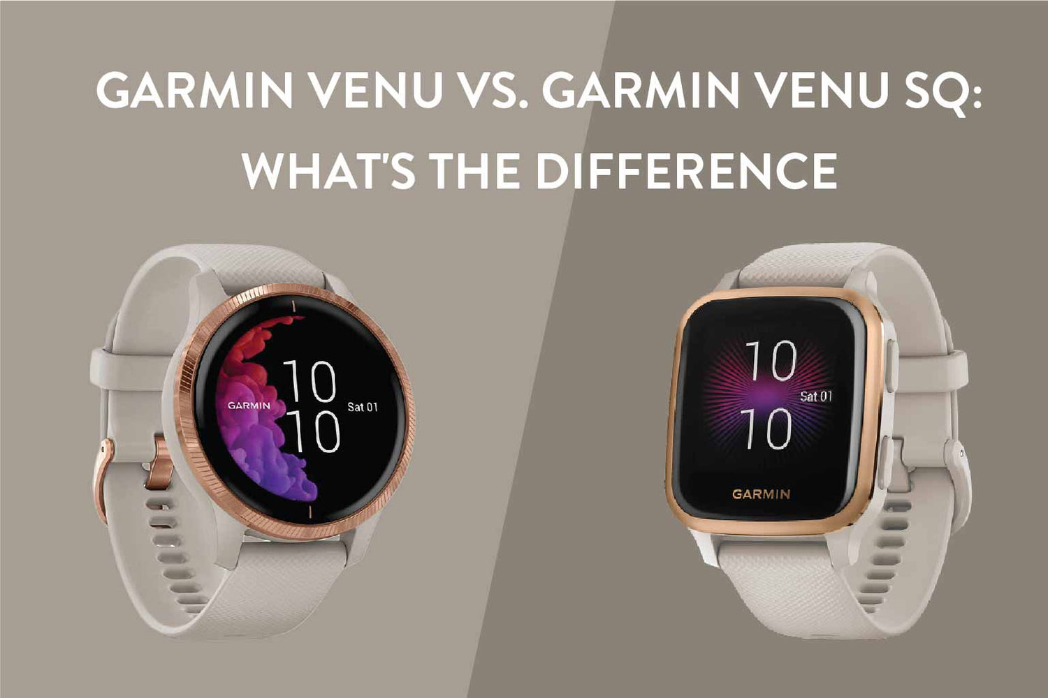 Garmin Venu vs. Garmin Venu Sq: What's The Difference