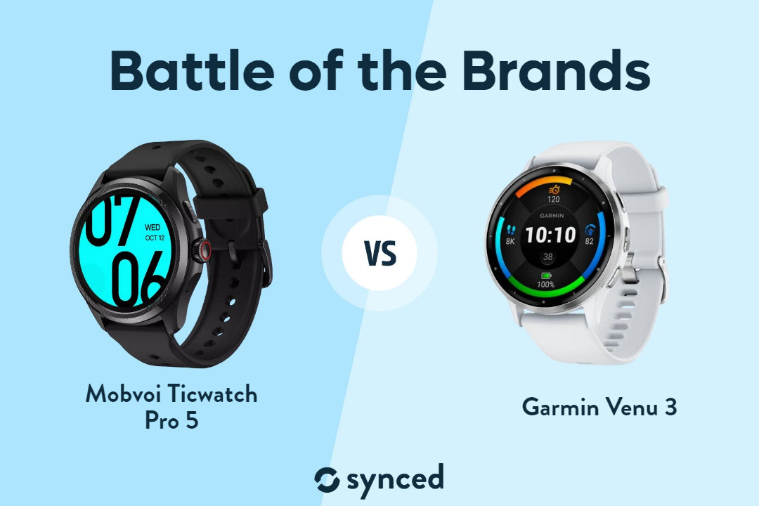 Mobvoi Ticwatch Pro 5 vs Garmin Venu 3