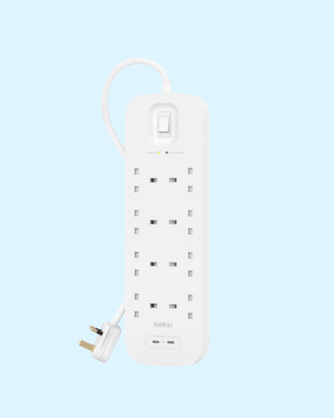 Belkin Surge Protector with 2 USB-C Ports