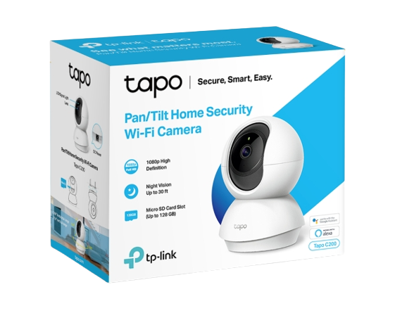 Tapo Pan/Tilt Home Security Wi-Fi Camera