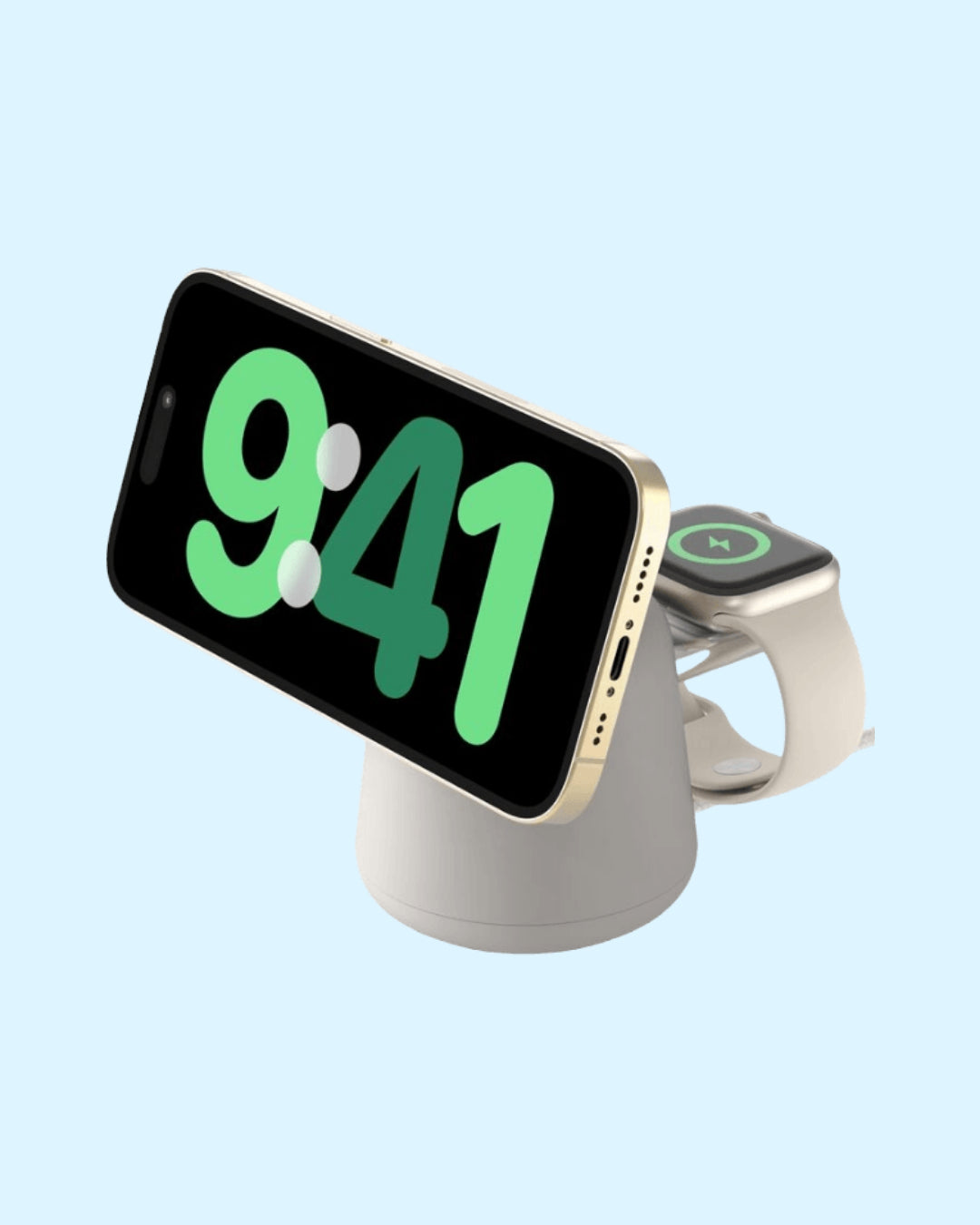 Belkin BoostCharge Pro 2-in-1 Wireless Charging Dock with MagSafe 15W