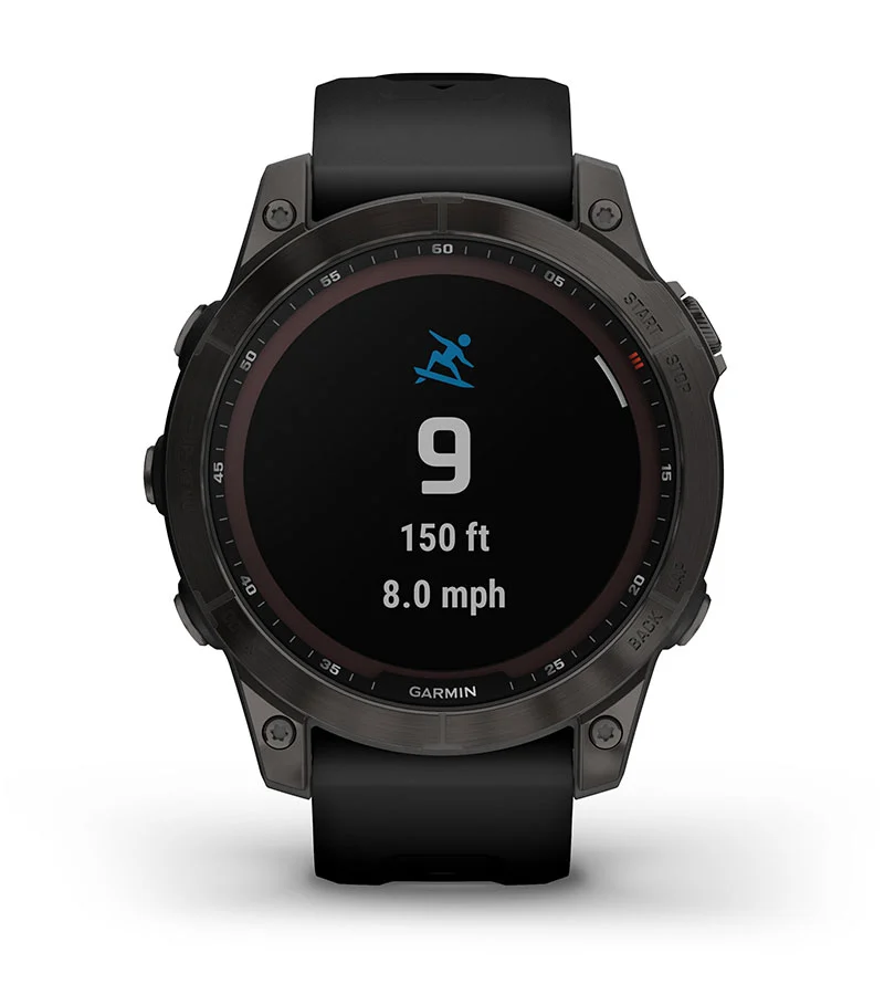 Garmin fenix 5s silver black band online